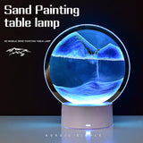 Creative Quicksand LED Sandscape Lamp | Decorative Mood Night Light