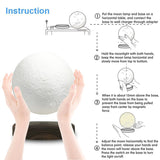 Levitating Magnetic Moon Lamp