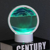 Creative Quicksand LED Sandscape Lamp | Decorative Mood Night Light