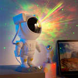 Astronaut Galaxy Star Projector with Remote, Bedroom LED Night Light, Nebula Lamp for Gamers