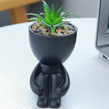 Ceramics Little People Succulent Vase - Senseandtrendz