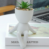 Ceramics Little People Succulent Vase - Senseandtrendz