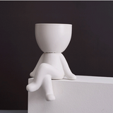 Ceramics Little People Succulent Vase - Senseandtrendz