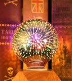 3D Fireworks Light Bulb