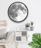 LED Wood Frame Hanging Moon or Mercury Mirror Lamp - Senseandtrendz