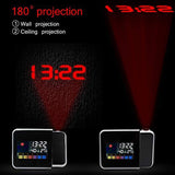 LED Alarm Projection Digital Radio Clock