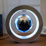 Round LED World Map Floating Globe Magnetic Levitation Light Anti Gravity Magic - Senseandtrendz