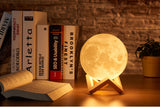 Rechargeable 3D Moon Lamp