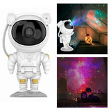 Astronaut Galaxy Star Projector with Remote, Bedroom LED Night Light, Nebula Lamp for Gamers