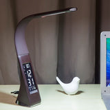 Creative LED Desk Lamp with Calendar, Temperature and Alarm Clock